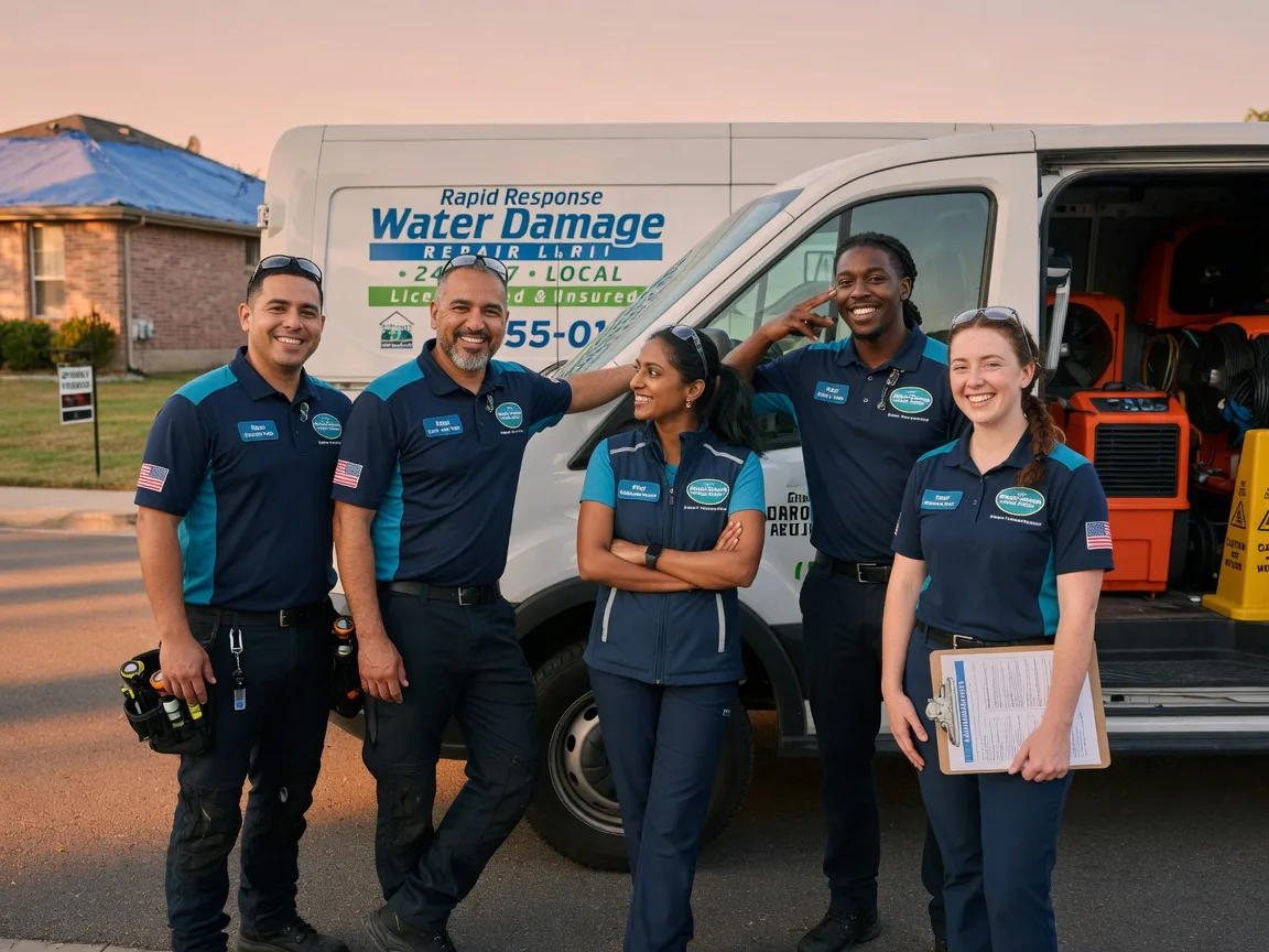 Water Damage Restoration company in Van Alstyne, TX